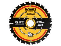 DEWALT ELITE™ Series Framing Circular Saw Blade 190 x 30mm x 24T
