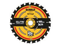 DEWALT ELITE™ Series Framing Circular Saw Blade 165 x 20mm x 24T