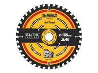 DEWALT ELITE™ Series Framing Circular Saw Blade 165 x 20mm x 40T
