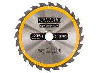 DEWALT Portable Construction Circular Saw Blade 235 x 30mm x 24T