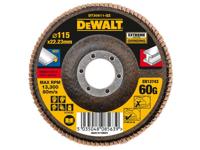 DEWALT Power Tools Extreme Flap Disc 115 x 22.2mm 60G