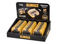 DEWALT Impact Torsion Bits PZ2 25mm Tic Tac Display 21 x Packs of 25