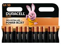 Duracell Plus Power + Power Boost AA x 10 S30945