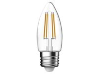 Energizer® LED ES (E27) Candle Filament Non-Dimmable Bulb, Warm White 470 lm 4W
