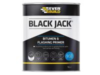 Everbuild Sika Black Jack® 902 Bitumen & Flashing Primer 1 litre