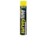 Everbuild Sika Survey Line® Marker Spray Yellow 700ml