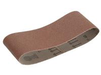Faithfull Cloth Sanding Belt 610 x 100mm 120G (Pack 3)
