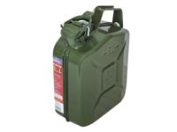 Faithfull Green Steel Jerry Can 5 litre