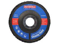 Faithfull Cleaning Fleece Disc Coarse 115 x 22mm