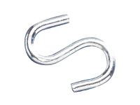 Faithfull S-Hooks 3mm Zinc Plated (Pack 20)