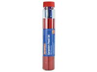 Faithfull Carpenter's Pencils Tube & Sharpener
