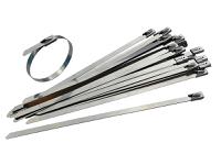 Faithfull Stainless Steel Cable Ties 4.6 x 150mm (Pack 50)