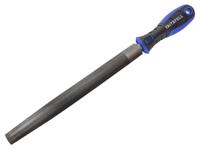 Faithfull Handled Half-Round Second Cut Engineers File 300mm (12in)