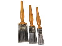 Faithfull Superflow Synthetic Paint Brush, 3 Piece Set