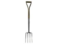 Faithfull Prestige Stainless Steel Digging Fork Ash Handle