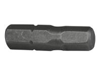 Faithfull Hex S2 Grade Steel Screwdriver Bits 3 x 25mm (Pack 3)