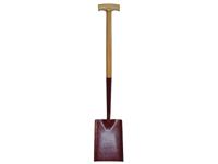 Faithfull Solid Socket Shovel Square No.000 T-Handle