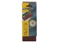 Flexovit Cloth Sanding Belt 457 x 75mm Fine 120G (Pack 2)