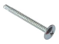 ForgeFix Baypole Self-Drill Screw Phillips Wafer Head ZP 4.8 x 50mm Box 100