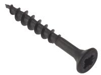 ForgeFix Carcass Screws Pozi Compatible SCT Black Phosphate 4.2 x 32mm Box 200