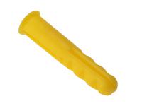 ForgeFix Plastic Wall Plug Yellow No.4-6 Box 1000
