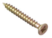 ForgeFix Multi-Purpose Pozi Compatible Screw CSK ST ZYP 3.5 x 35mm Box 200
