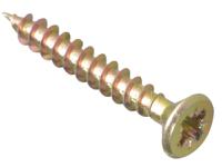ForgeFix Multi-Purpose Pozi Compatible Screw CSK ST ZYP 4.0 x 35mm Box 200