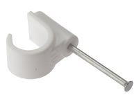 ForgeFix Pipe Clip with Masonry Nail 16mm Box 100