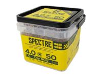 ForgeFix Spectreâ„¢ PZ Compatible Wood Screw CSK ZYP 4.0 x 50mm Tub 900