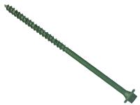 ForgeFix Hexagonal/TORX® Compatible Timber T30 Screws Green 7x100mm Tub 50