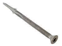ForgeFix TechFast Timber to Steel CSK/Wing Screw No.3 Tip 4.8 x 38mm Box 200