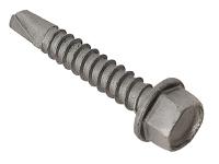 ForgeFix TechFast Roofing Sheet to Steel Hex Screw No.3 Tip 5.5 x 100mm Box 100