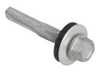 ForgeFix TechFast Hex Head Roofing Screw Self-Drill Heavy Section 5.5 x 35mm Pack 100