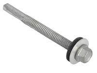 ForgeFix TechFast Hex Head Roofing Screw Self-Drill Heavy Section 5.5 x 60mm Pack 50