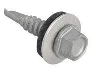 ForgeFix TechFast Hex Head Roofing Screw Self-Drill Light Section 5.5 x 25mm Pack 100