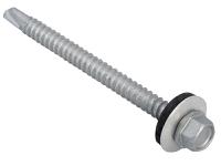 ForgeFix TechFast Hex Head Roofing Screw Self-Drill Light Section 5.5 x 70mm Pack 50