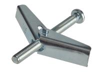 ForgeFix Plasterboard Spring Toggle M3 x 50mm Bag 10