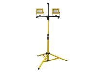 Faithfull Power Plus LED Twin Tripod Site Light 70W 240V