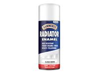 Hammerite Radiator Enamel Aero Gloss White 400ml
