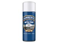 Hammerite Direct to Rust Smooth Finish Aerosol Silver 400ml