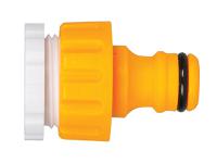 Hozelock 2184 Threaded Tap Connector 21-26.5mm (1/2-3/4in BSP)
