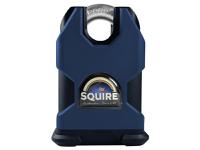 Squire SS50CP5 Stronghold Solid Steel & Brass Padlock 50mm Closed Shackle CEN3