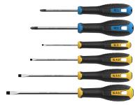Hultafors Pozidriv & Slotted Screwdriver Set, 6 Piece