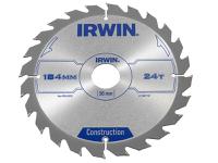 IRWIN® Construction Circular Saw Blade 184 x 30mm x 24T ATB