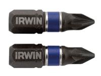 IRWIN® Impact Screwdriver Bits Pozi PZ1 25mm (Pack 2)