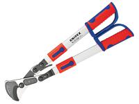 Knipex Ratchet Cable Cutters with Telescopic Handles 570-770mm