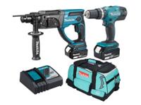 Makita DLX2025T LXT Combo Kit 18V 2 x 5.0Ah Li-ion