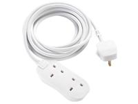Masterplug Trailing Extension Lead 2 Gang 13A 5m BTG5N-MP