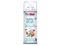 PlastiKote Hobby & Craft Sealer Spray Clear Gloss 400ml
