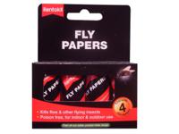 Rentokil Fly Papers (Pack 4)